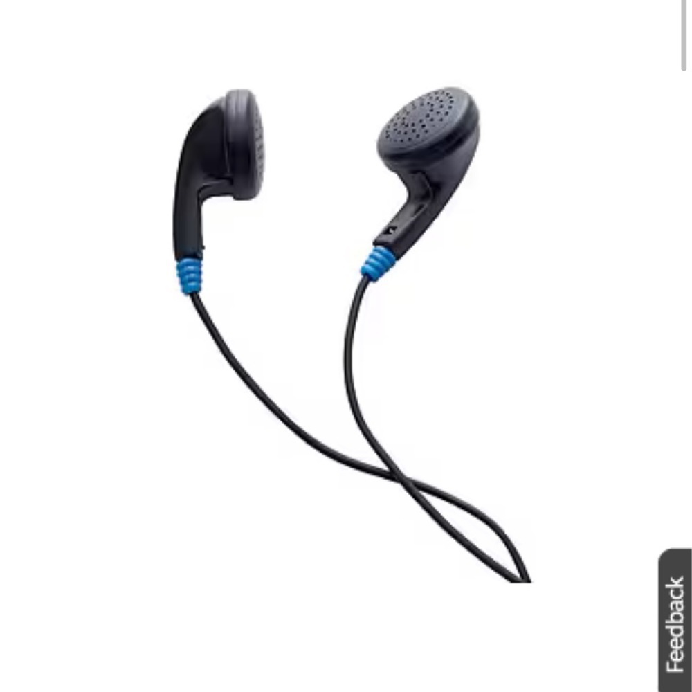 Verbatim stereo headphones, black